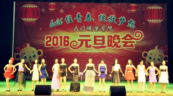 学院举行“HOLD住青春•绽放梦想”2016年元旦晚会(图14)