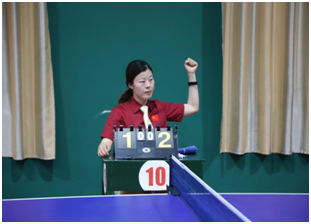 执裁乒乓赛事,彰显天职教师风采(图1) 1-210513201411103.png