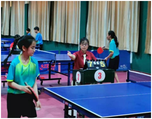 执裁乒乓赛事,彰显天职教师风采(图2) 1-210513201535256.png