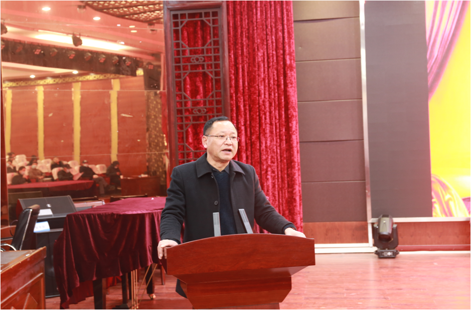 学校举行2022年度中层干部及基层党组织书记述职大会(图2) 1-230110114F0R4.png