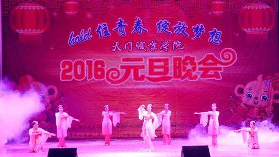 学院举行“HOLD住青春•绽放梦想”2016年元旦晚会(图16)
