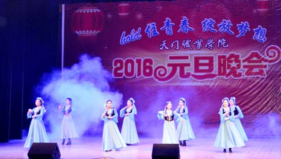学院举行“HOLD住青春•绽放梦想”2016年元旦晚会(图17)